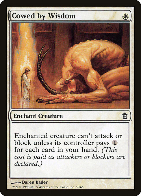 Cowed by Wisdom — art by Daren Bader