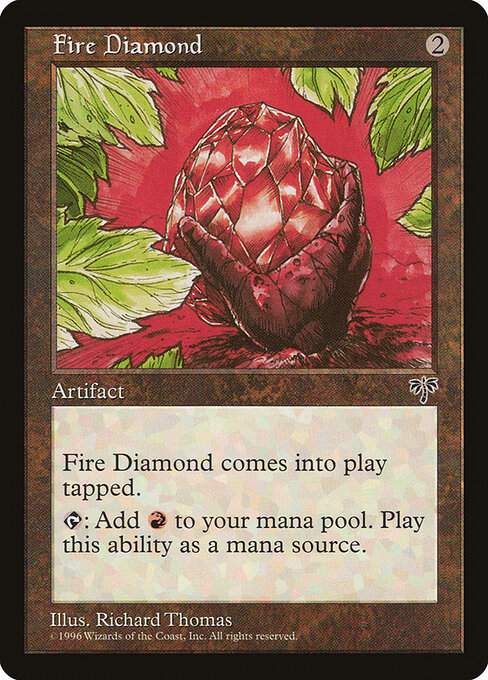 Fire Diamond — art by Richard Thomas