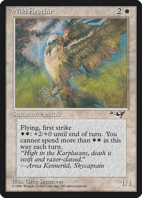 Wild Aesthir — art by Greg Simanson