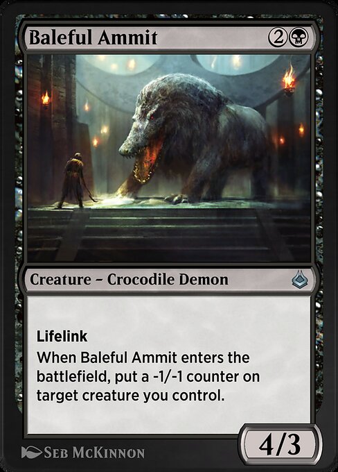 Baleful Ammit — art by Seb McKinnon