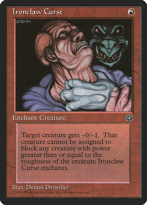 Ironclaw Curse — art by Dennis Detwiller