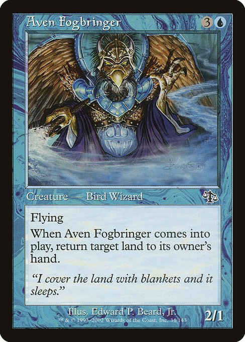 Aven Fogbringer — art by Edward P. Beard, Jr.