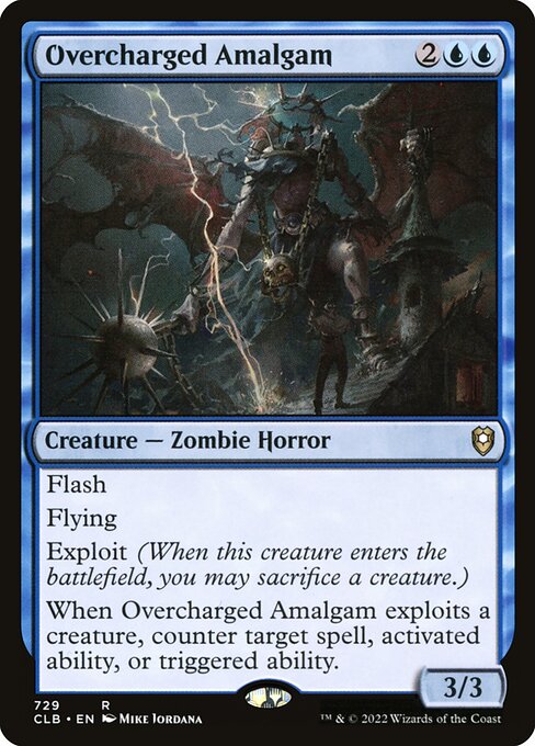 Overcharged Amalgam — art by Mike Jordana