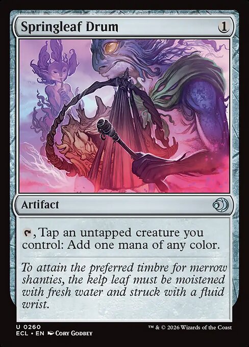 Springleaf Drum — art by Cory Godbey