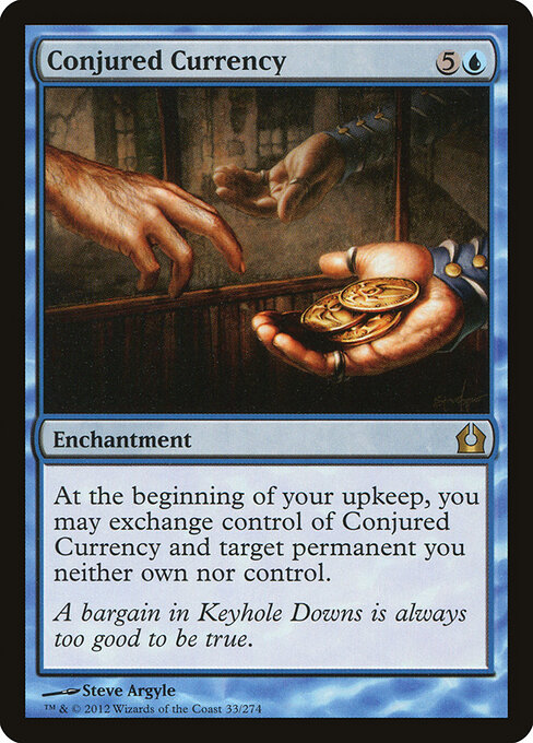 Conjured Currency — art by Steve Argyle