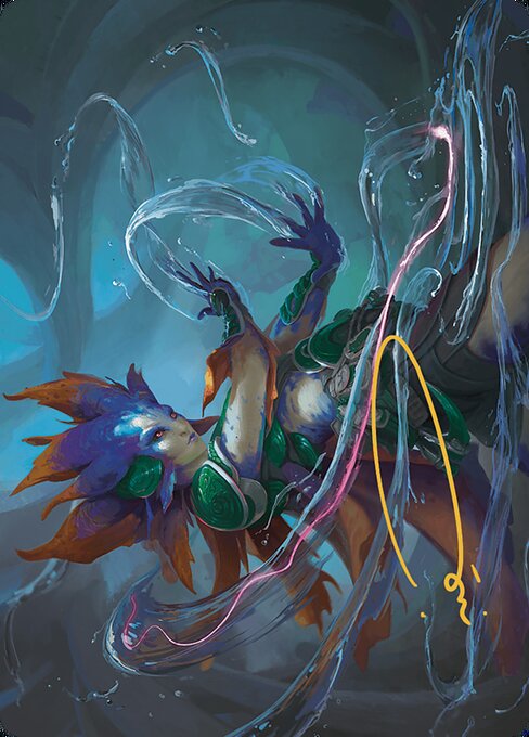 Nicanzil, Current Conductor // Nicanzil, Current Conductor — art by Fariba Khamseh