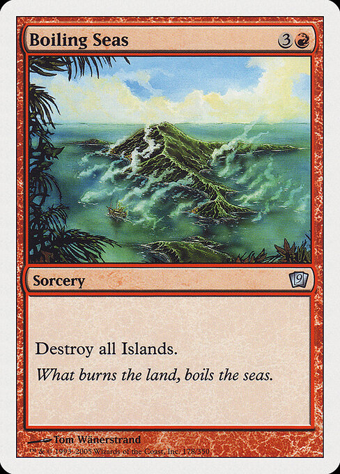 Boiling Seas — art by Tom Wänerstrand