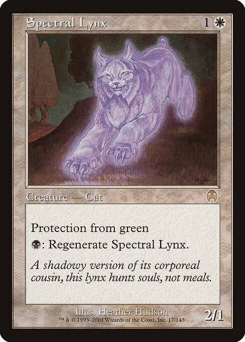 Spectral Lynx — art by Heather Hudson