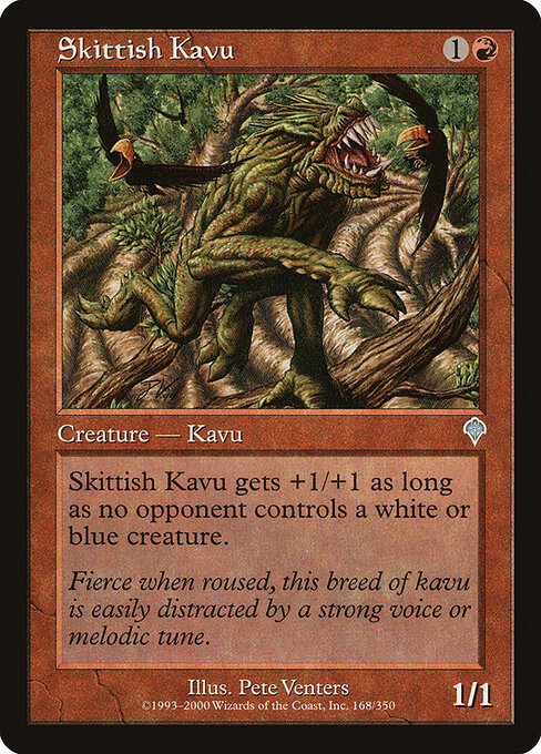 Skittish Kavu — art by Pete Venters