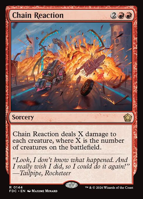 Chain Reaction — art by Maxime Minard