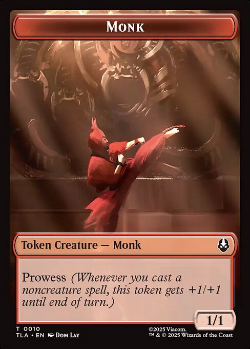 Monk — art by Dom Lay