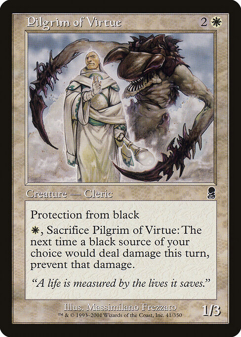 Pilgrim of Virtue — art by Massimiliano Frezzato
