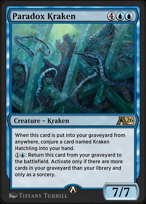 Paradox Kraken — art by Tiffany Turrill