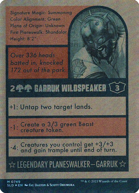 Garruk Wildspeaker // Garruk Wildspeaker — art by Scott Okumura