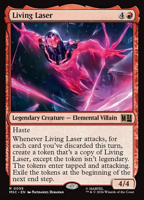 Living Laser — art by Nathaniel Himawan