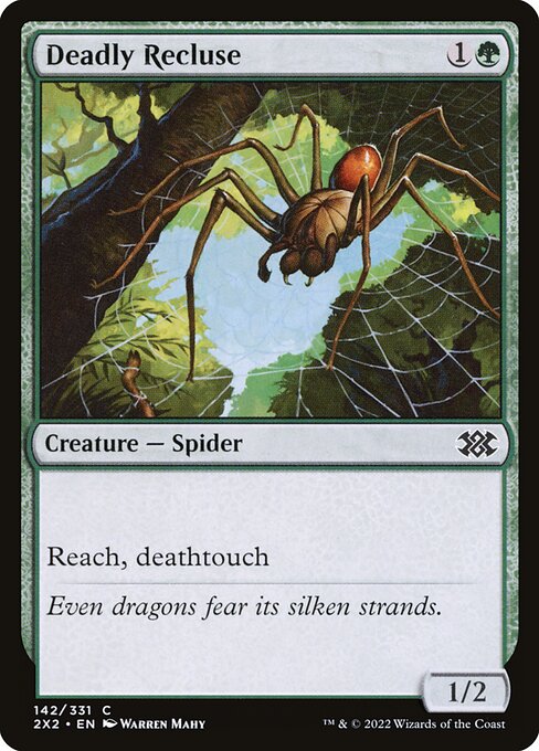 Deadly Recluse — art by Warren Mahy