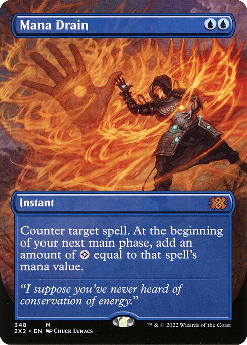 Mana Drain — art by Chuck Lukacs