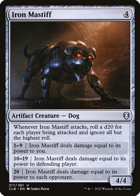 Iron Mastiff — art by James Paick