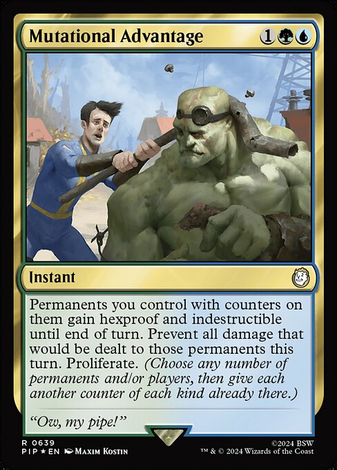 Mutational Advantage — art by Maxim Kostin