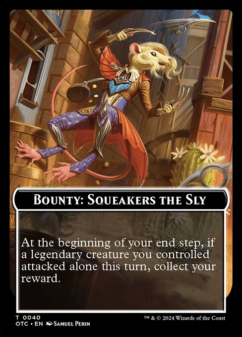 Bounty: Squeakers the Sly // Wanted! — art by Samuel Perin