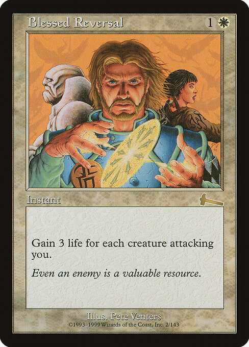 Blessed Reversal — art by Pete Venters