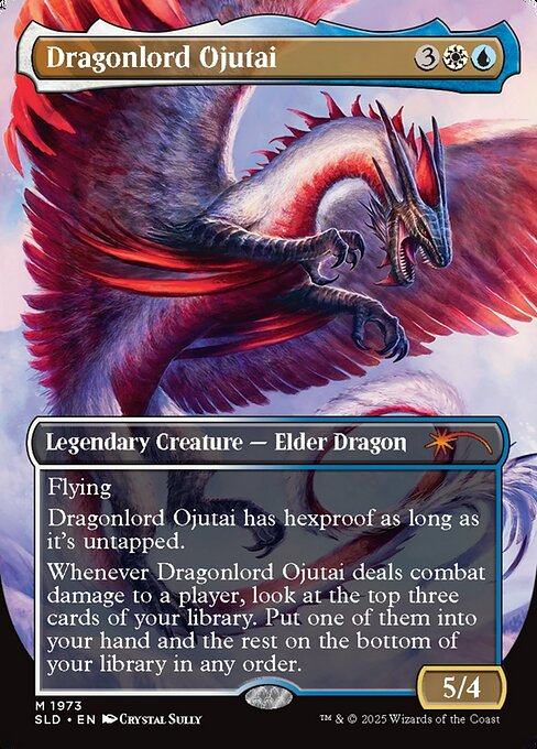 Dragonlord Ojutai // Dragonlord Ojutai — art by Crystal Sully