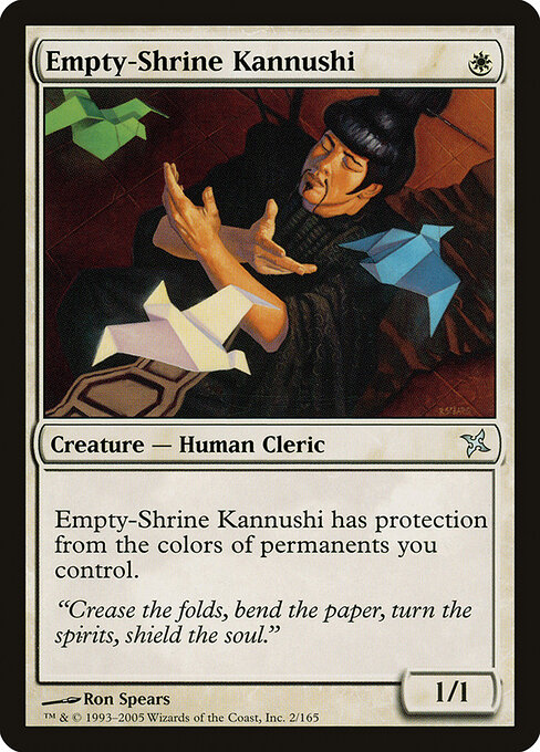Empty-Shrine Kannushi — art by Ron Spears