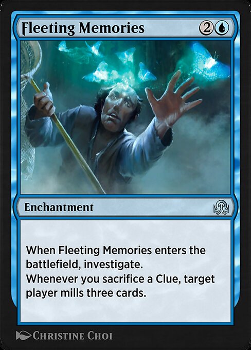 Fleeting Memories — art by Christine Choi