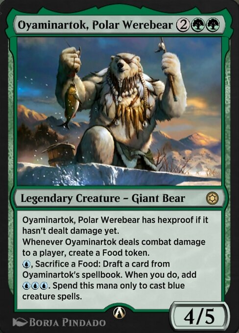 Oyaminartok, Polar Werebear — art by Borja Pindado