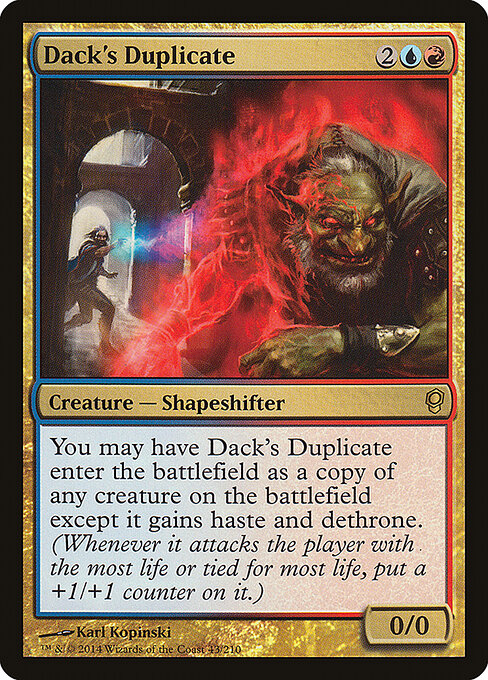 Dack's Duplicate — art by Karl Kopinski