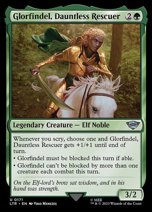 Glorfindel, Dauntless Rescuer — art by Viko Menezes