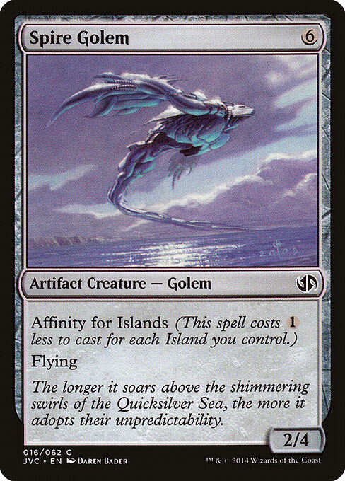 Spire Golem — art by Daren Bader