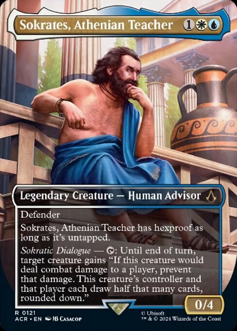 Sokrates, Athenian Teacher — art by JB Casacop