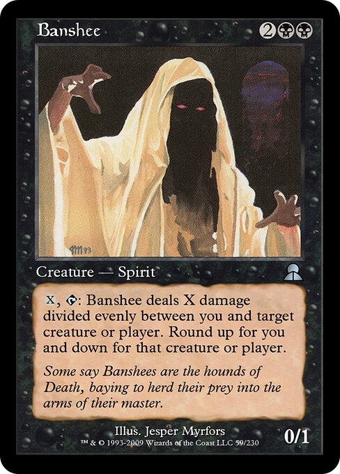 Banshee — art by Jesper Myrfors