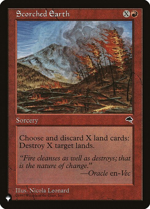Scorched Earth — art by Nicola Leonard