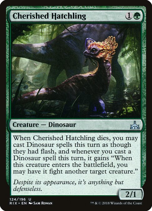 Cherished Hatchling — art by Sam Rowan