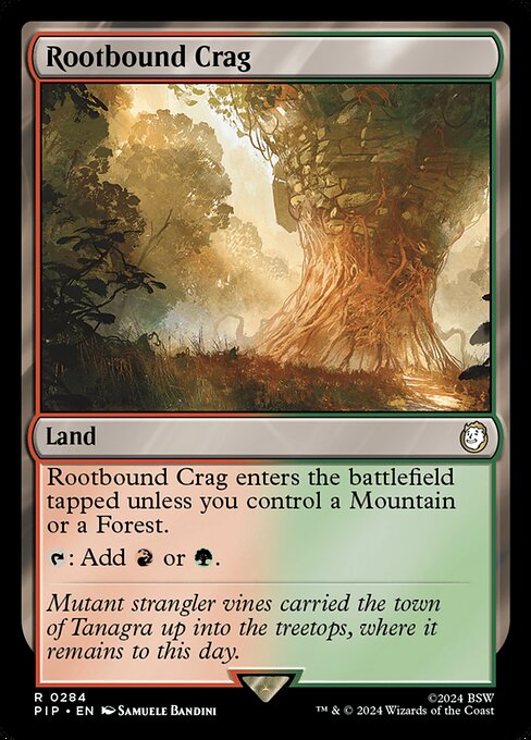 Rootbound Crag — art by Samuele Bandini