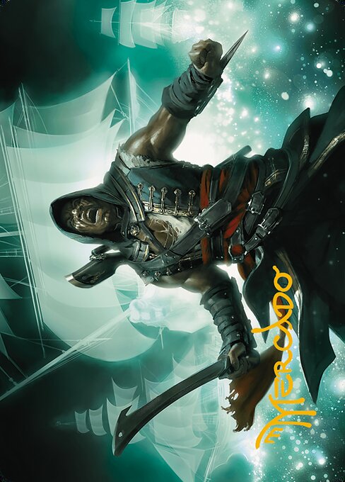 Adéwalé, Breaker of Chains // Adéwalé, Breaker of Chains — art by Miguel Mercado