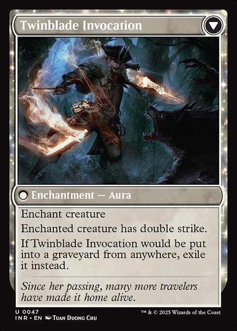 Twinblade Geist // Twinblade Invocation — art by Tuan Duong Chu