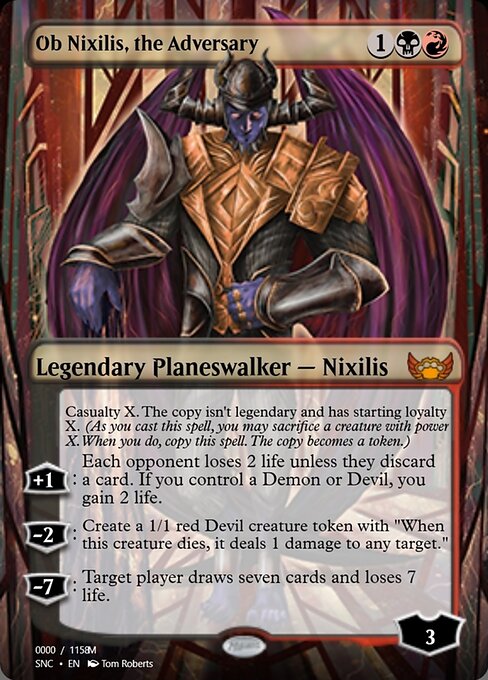 Ob Nixilis, the Adversary — art by Tom Roberts