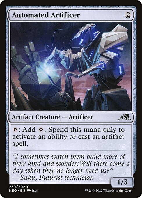 Automated Artificer — art by Izzy
