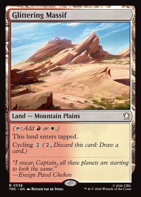 Glittering Massif — art by Rutger van de Steeg