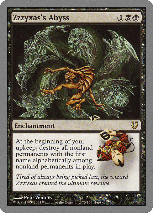 Zzzyxas's Abyss — art by Pete Venters