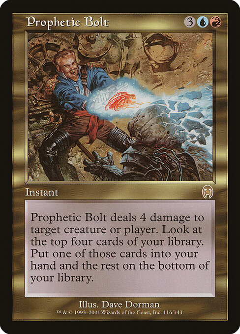 Prophetic Bolt — art by Dave Dorman
