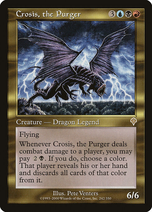 Crosis, the Purger — art by Pete Venters