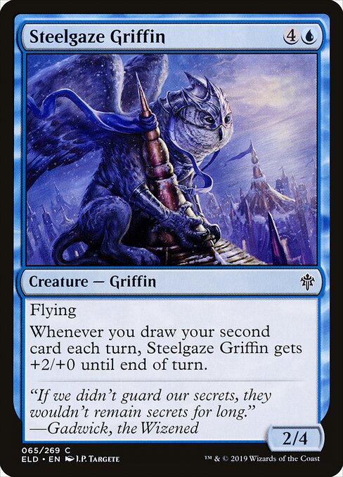 Steelgaze Griffin — art by J.P. Targete