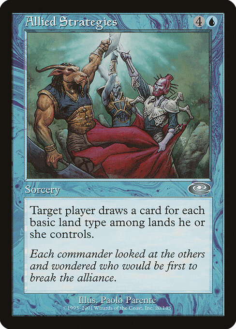 Allied Strategies — art by Paolo Parente
