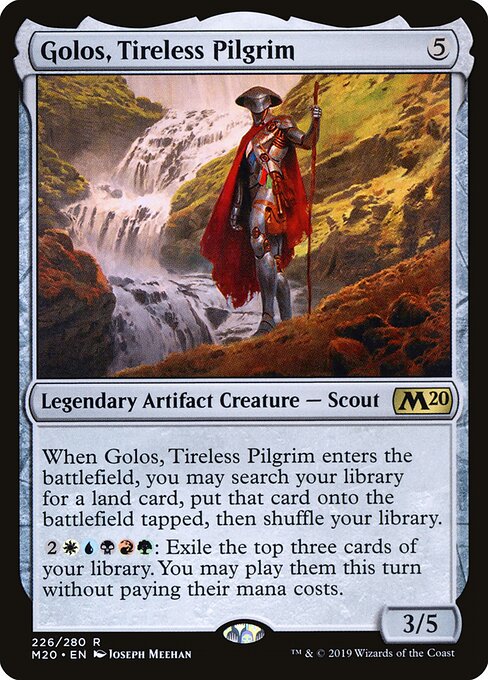 Golos, Tireless Pilgrim — art by Joseph Meehan
