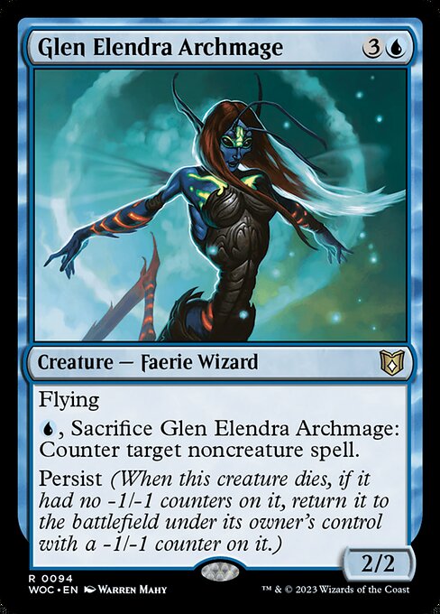 Glen Elendra Archmage — art by Warren Mahy