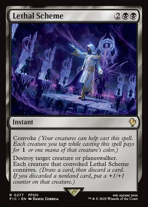 Lethal Scheme — art by Daniel Correia